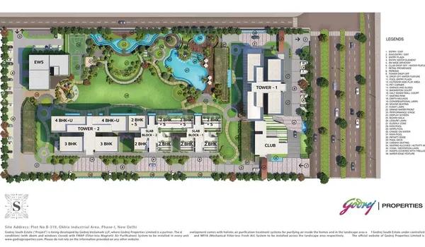 Godrej Prima master plan