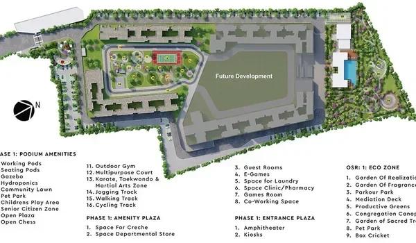 Godrej Splendour Phase 1 master plan